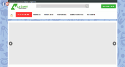 Desktop Screenshot of farmaciaslasante.com.ar